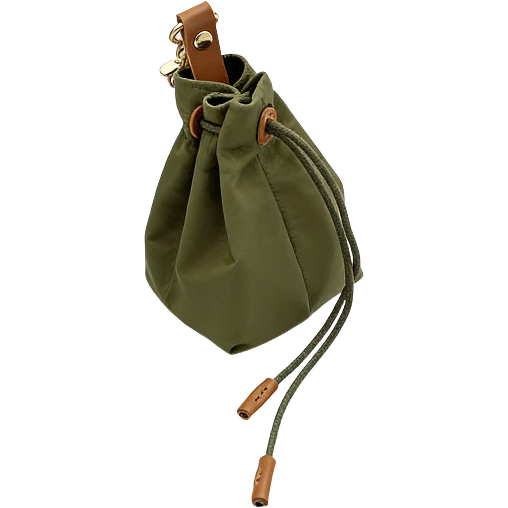 Pet Food Storage Bag, Waterproof Thick Canvas Treat Pouch Portable Carrier for Outdoor Training