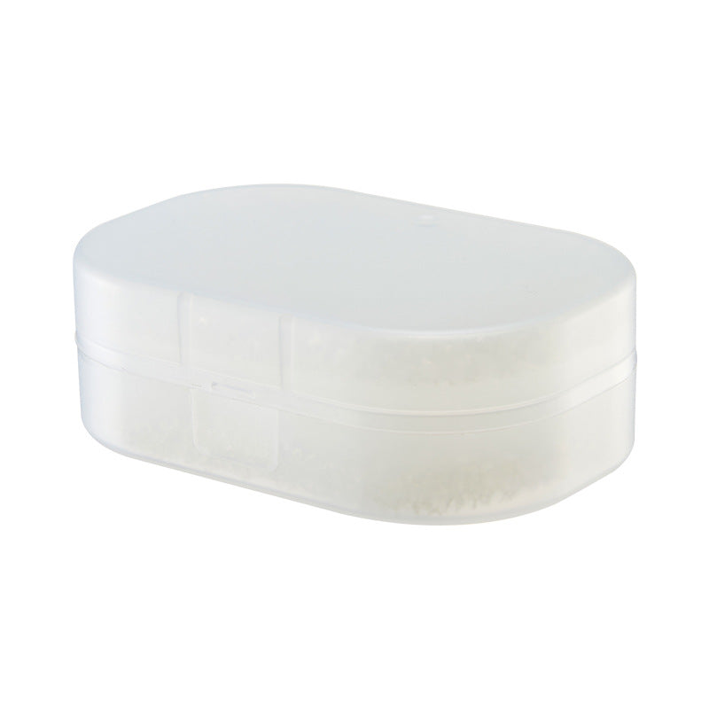 Travel Soap Case, Leak Proof Travel Soap Container, Silicone Soap Box with Drainage Layer