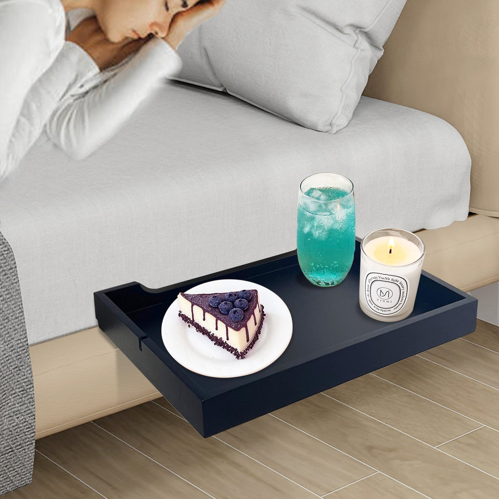 Bamboo Bedside Shelf Tray