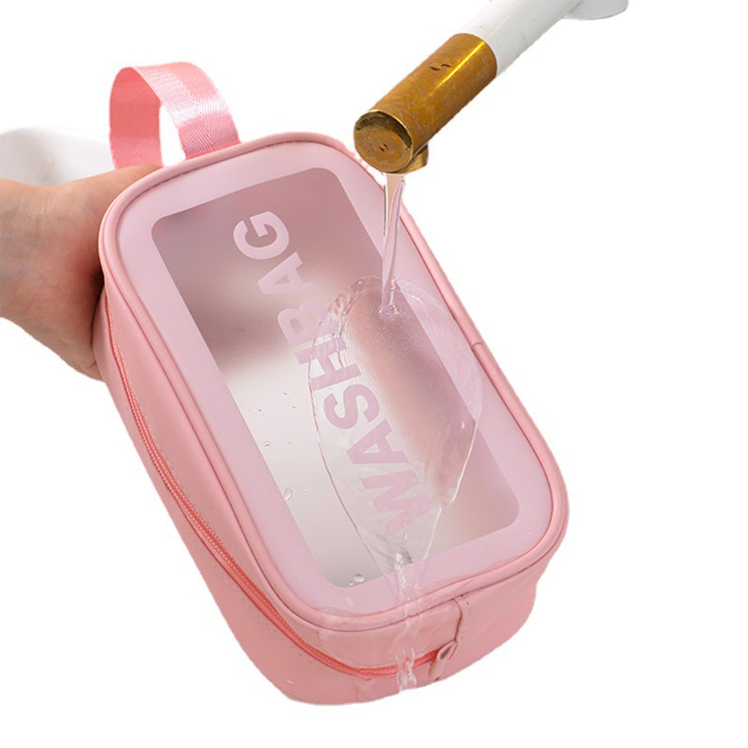 Makeup Bag Travel Cosmetic Bag Organizer Toiletry Bag Make Up Bags with Compartments for Women Girls