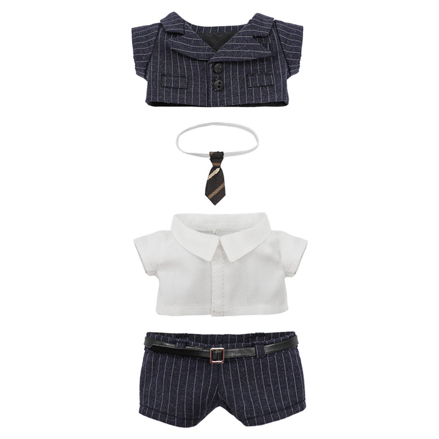 Handmade Doll Clothes - Compatible with 5.91-6.7inch (15-17cm) Dolls as Accessories Only, Premium Doll Overalls Outfit with Hat & Accessories, ropa para 17cm Doll