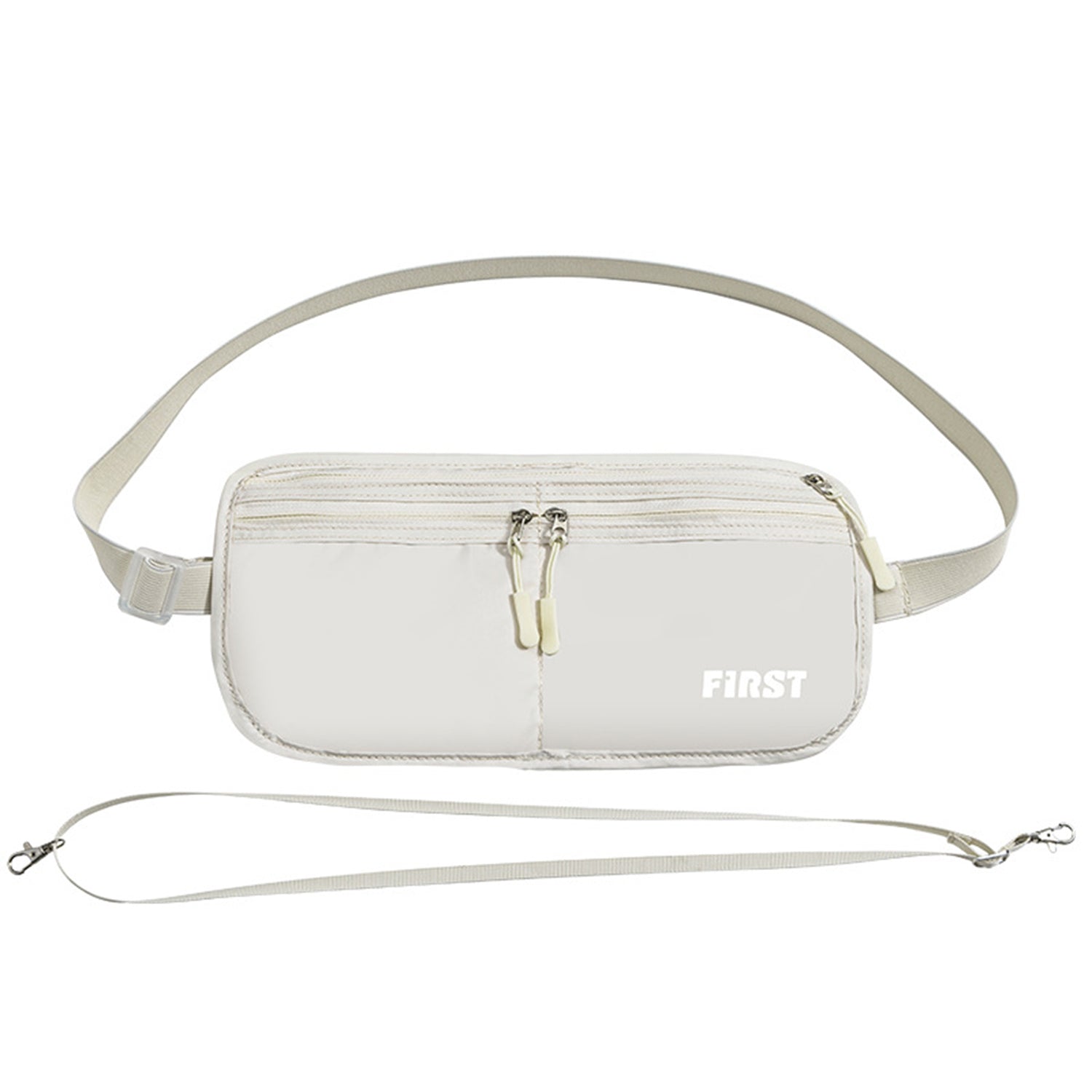 Fireproof Document Bag (15 x 11 inch) with 2 Pockets & Waterproof Zipper, Fire Safe Envelope Bag for Cash, Legal Documents