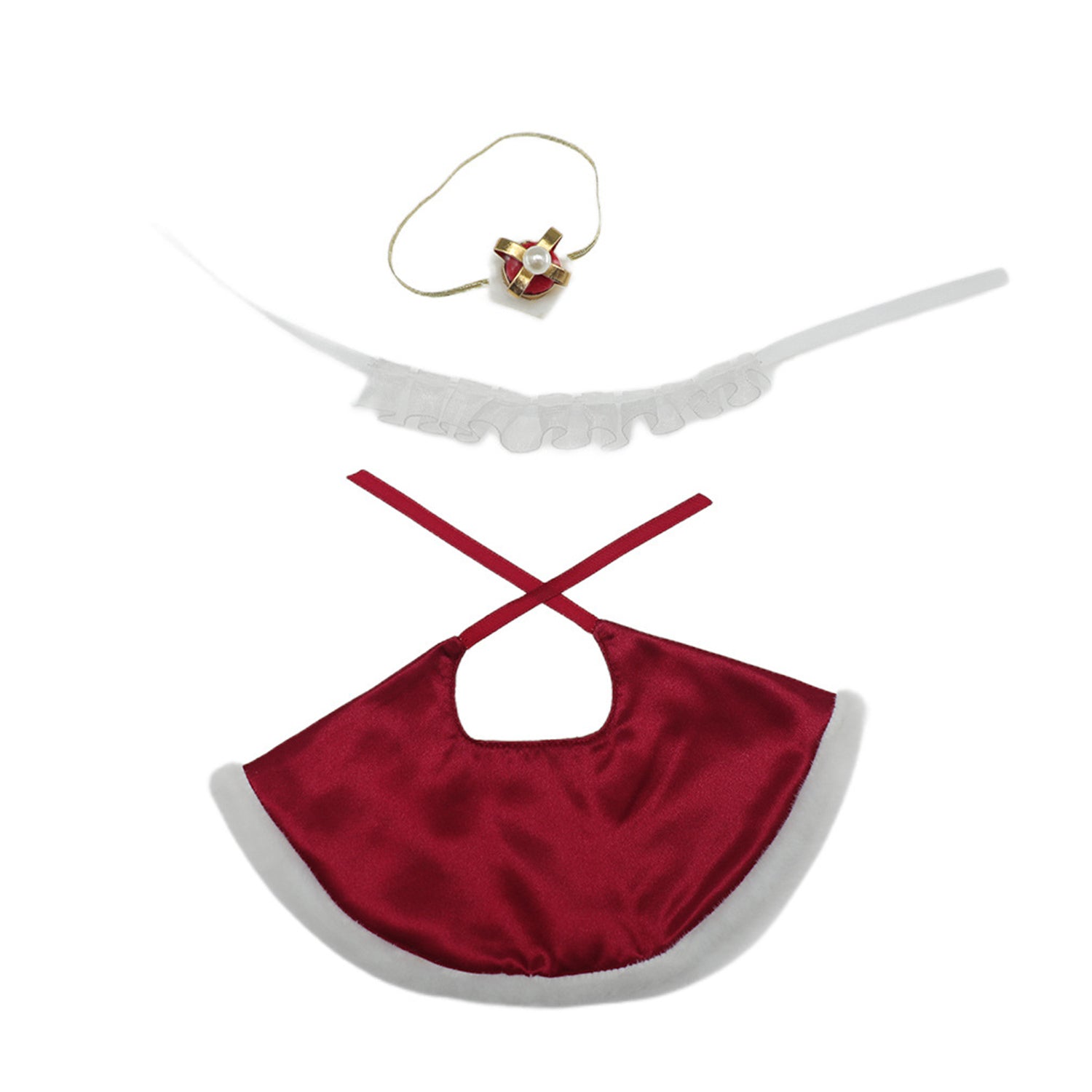 Handcrafted Doll Clothes - Compatible with 5.91-6.7inch (15-17cm) Dolls as Accessories Only, Premium Dolls Outfit with Accessories, Hand Crocheted Hat, Sweaters, Bag