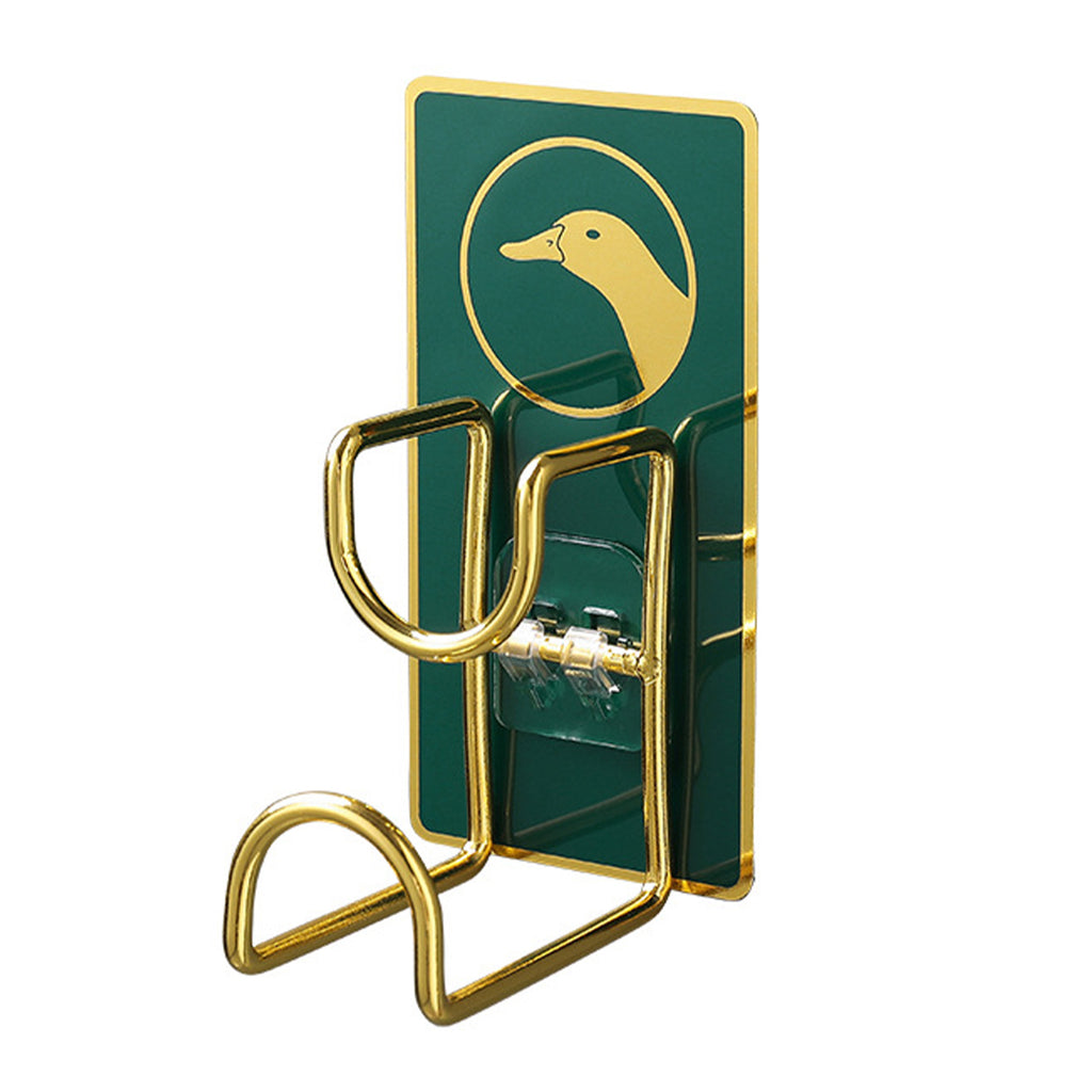 Adhesive Hooks, Heavy Duty Washbasin Hook Stainless Steel Robe Towel Hook for Hanging Washbasin Bathroom Kitchen(2 Pack)