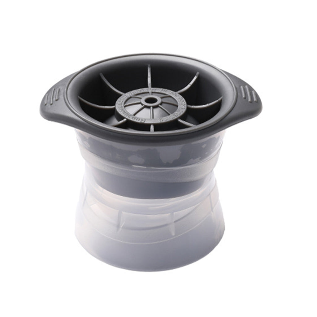 Ice Ball Maker Molds, 2.5" Large Silicone Round Ice Sphere Ball Ice Cube Tray for Cocktails,Bourbon,Brandy, Whiskey