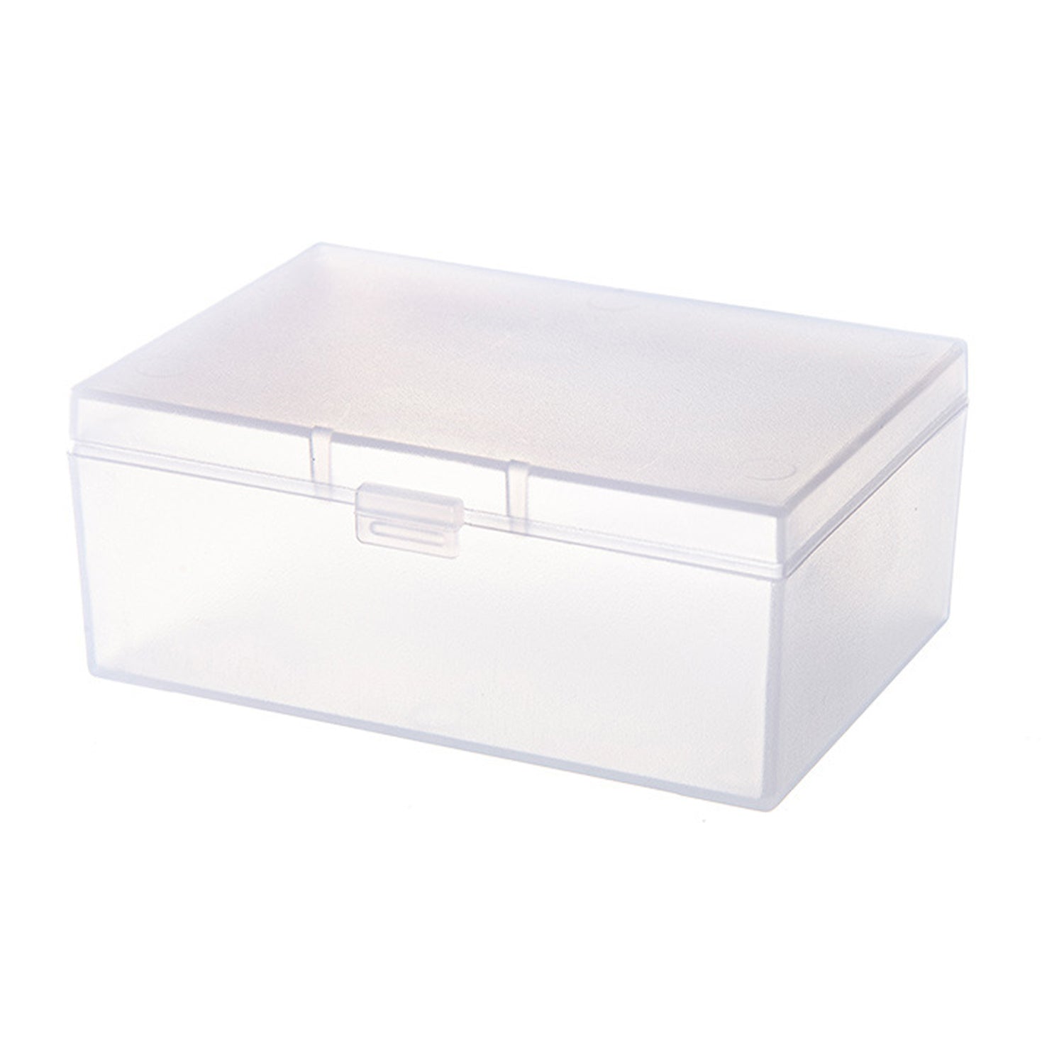 Mini Plastic Storage Containers Box with Lid, Small Storage Containers Travel Case 4x3x1 Inches Clear Rectangle Box Organizer