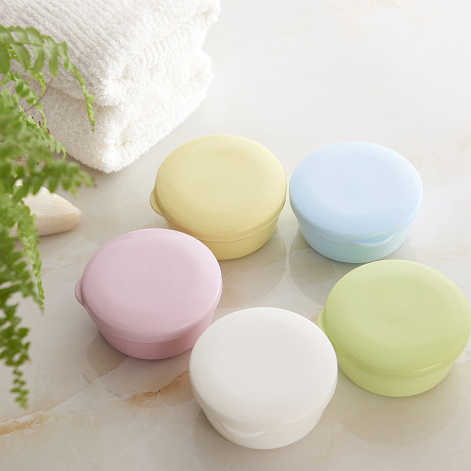 Soap Travel Case, BPA-Free Recycled Plastic, Leakproof, Portable for Bathroom, Gym, Home, Camping