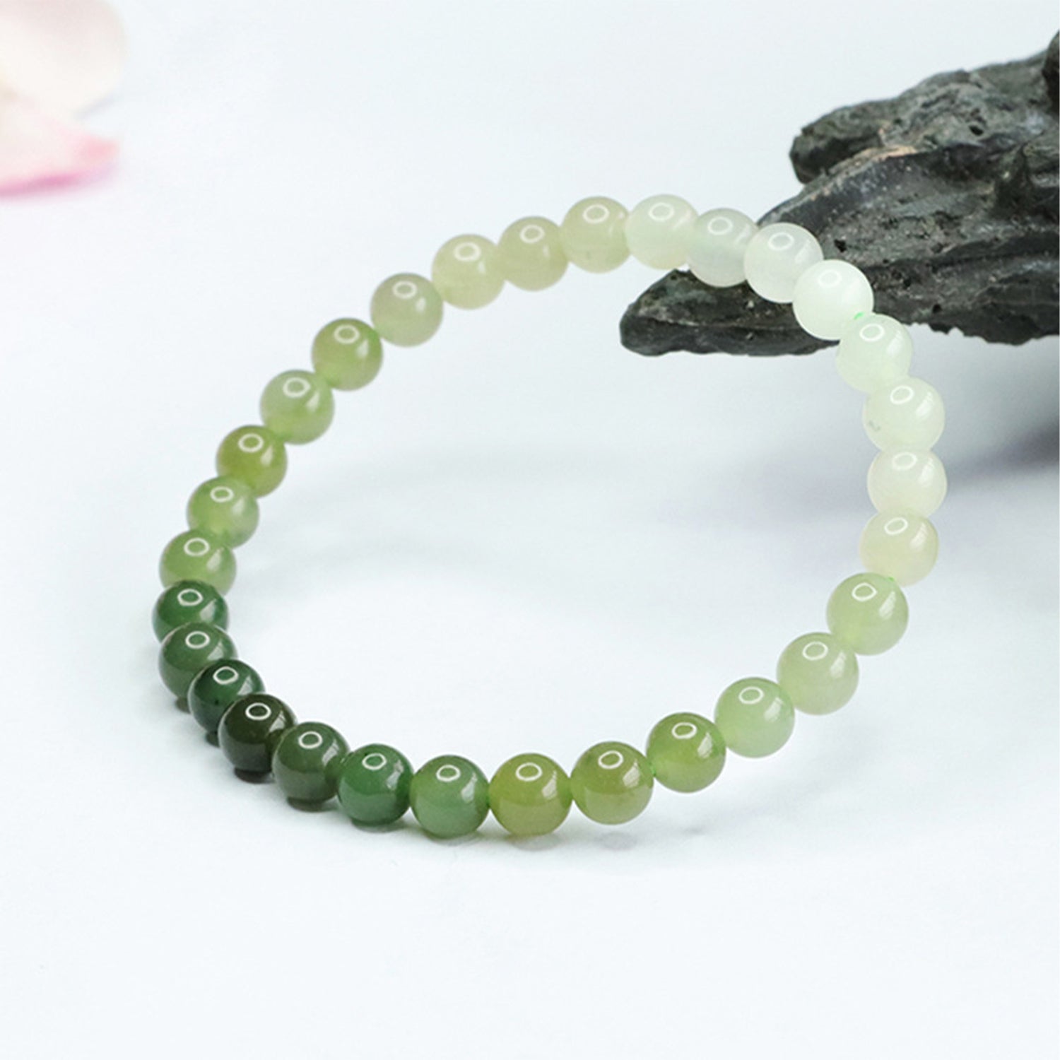 Bracelets for Men & Women - Handmade Stretchy Beaded Feng Shui Jewelry, Natural Stone Protection Gift Set