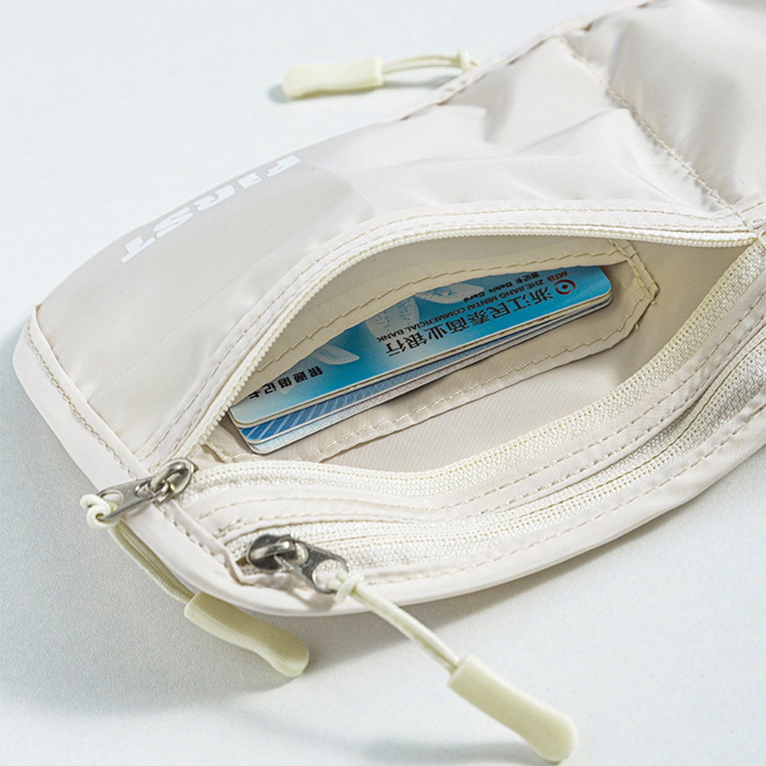 Fireproof Document Bag (15 x 11 inch) with 2 Pockets & Waterproof Zipper, Fire Safe Envelope Bag for Cash, Legal Documents