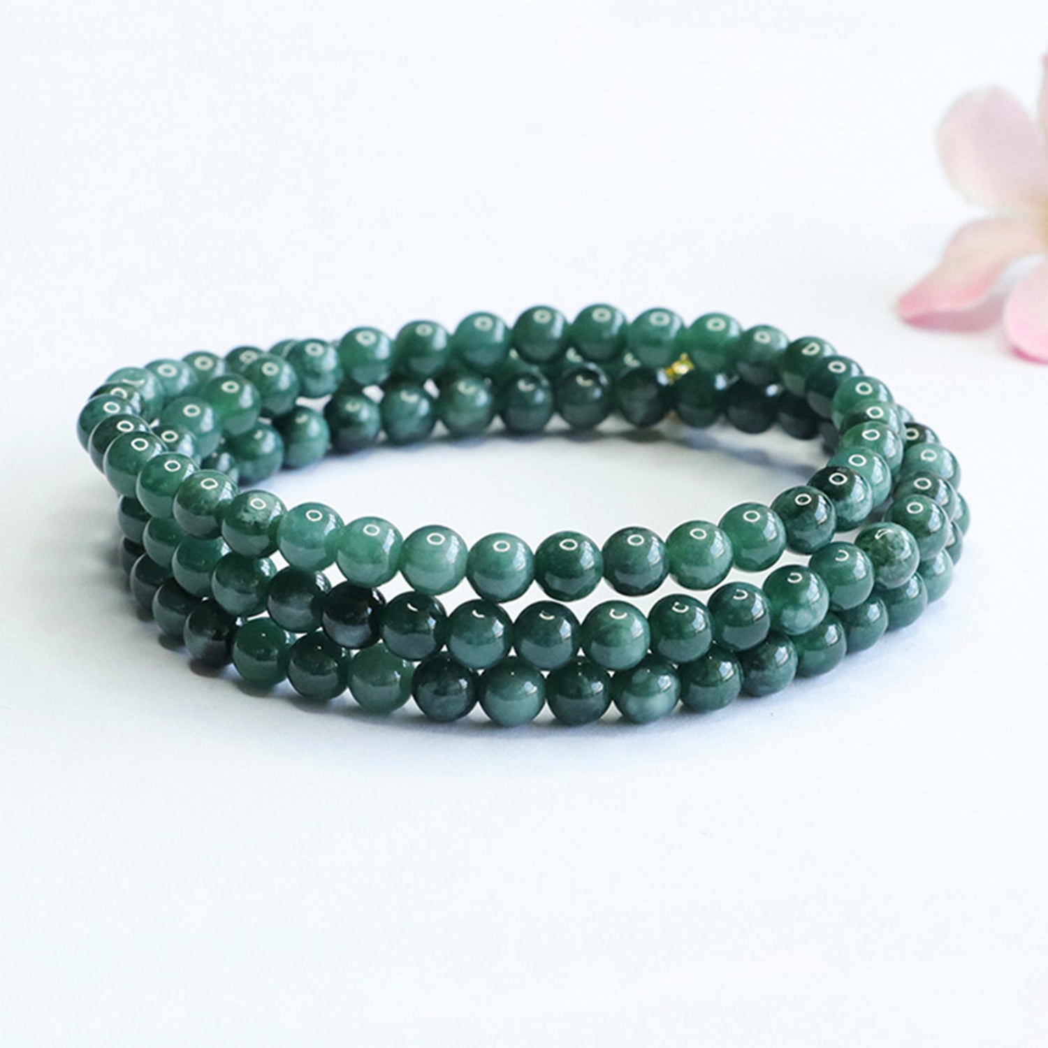 Bracelets for Men & Women - Handmade Stretchy Beaded Feng Shui Jewelry, Natural Stone Protection Gift Set