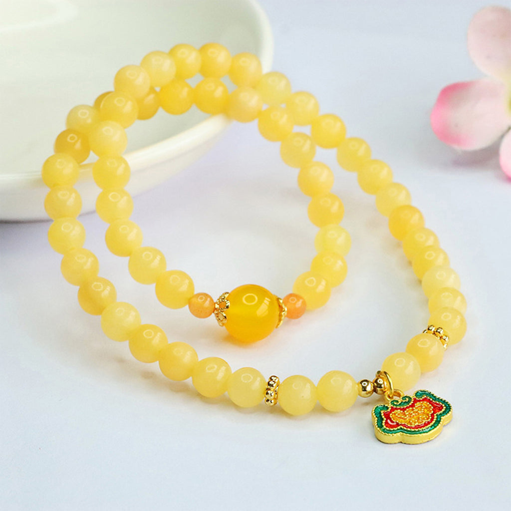 Bracelets for Men & Women - Handmade Stretchy Beaded Feng Shui Jewelry, Natural Stone Protection Gift Set