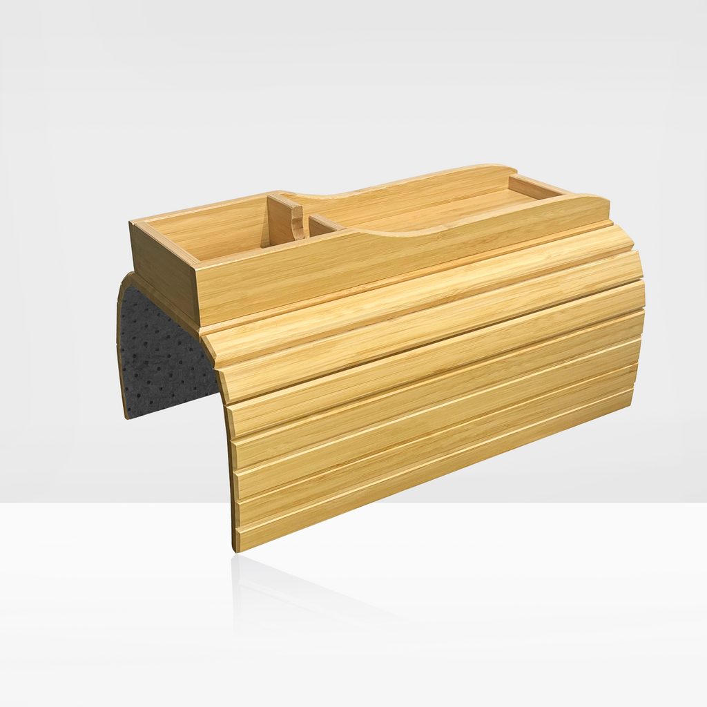 Bamboo Couch Cup Holder (Black)