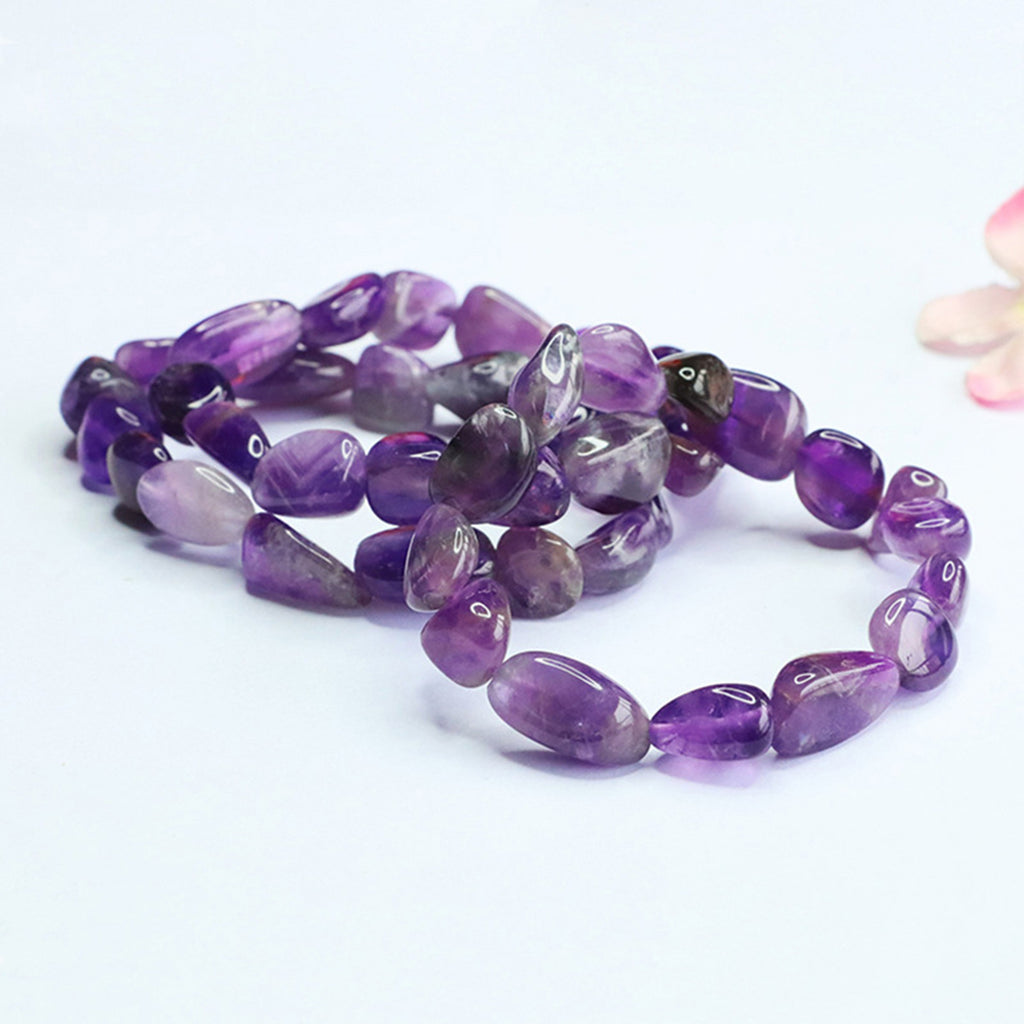 Bracelets for Men & Women - Handmade Stretchy Beaded Feng Shui Jewelry, Natural Stone Protection Gift Set