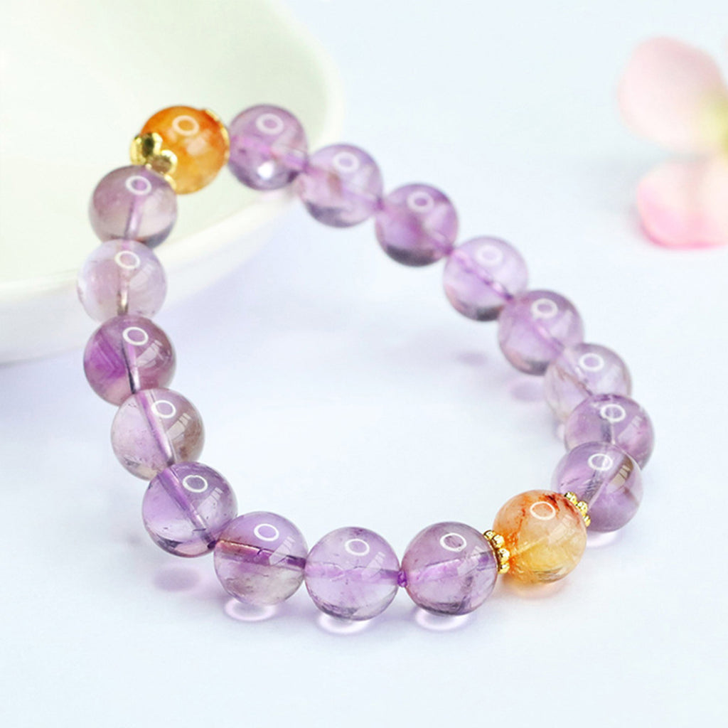 Bracelets for Men & Women - Handmade Stretchy Beaded Feng Shui Jewelry, Natural Stone Protection Gift Set