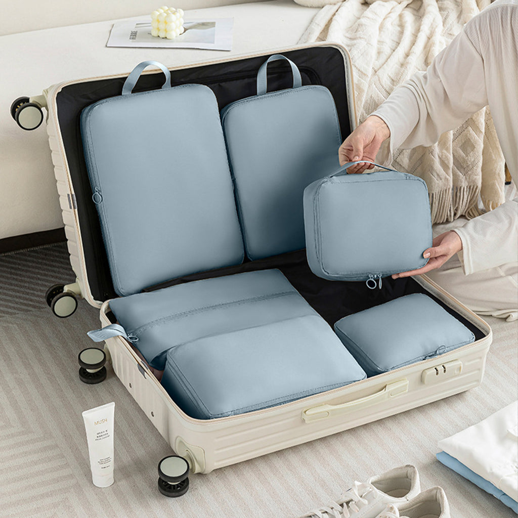 Travel Packing Cubes 5 pcs Luggage Organizer Set for Bag & Suitcase