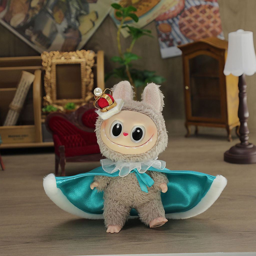 Handcrafted Doll Clothes - Compatible with 5.91-6.7inch (15-17cm) Dolls as Accessories Only, Premium Dolls Outfit with Accessories, Hand Crocheted Hat, Sweaters, Bag