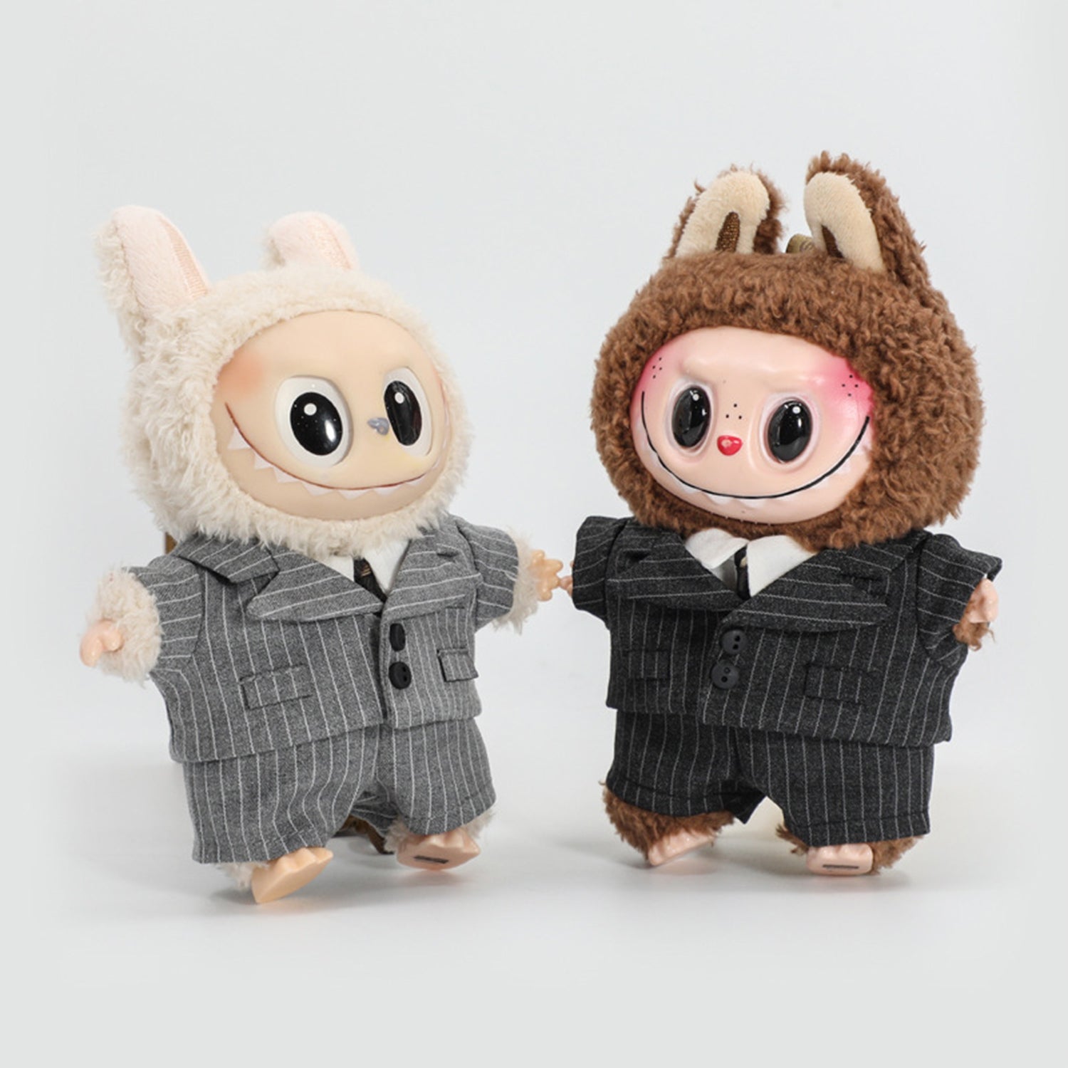 Handmade Doll Clothes - Compatible with 5.91-6.7inch (15-17cm) Dolls as Accessories Only, Premium Doll Overalls Outfit with Hat & Accessories, ropa para 17cm Doll