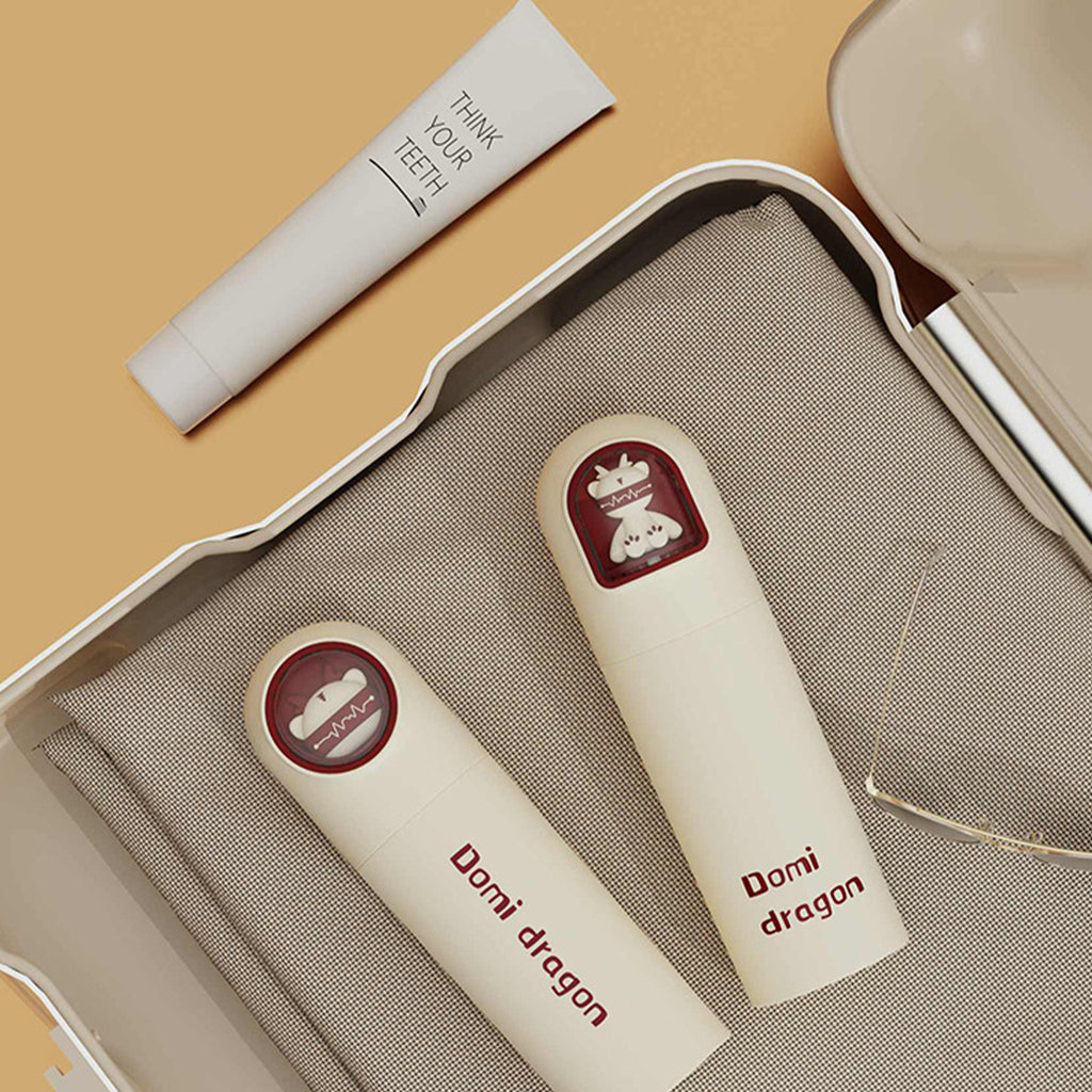 旅行用歯ブラシホルダー、携帯用歯ブラシカップケース 長さ7.7インチ 旅行、キャンプ用