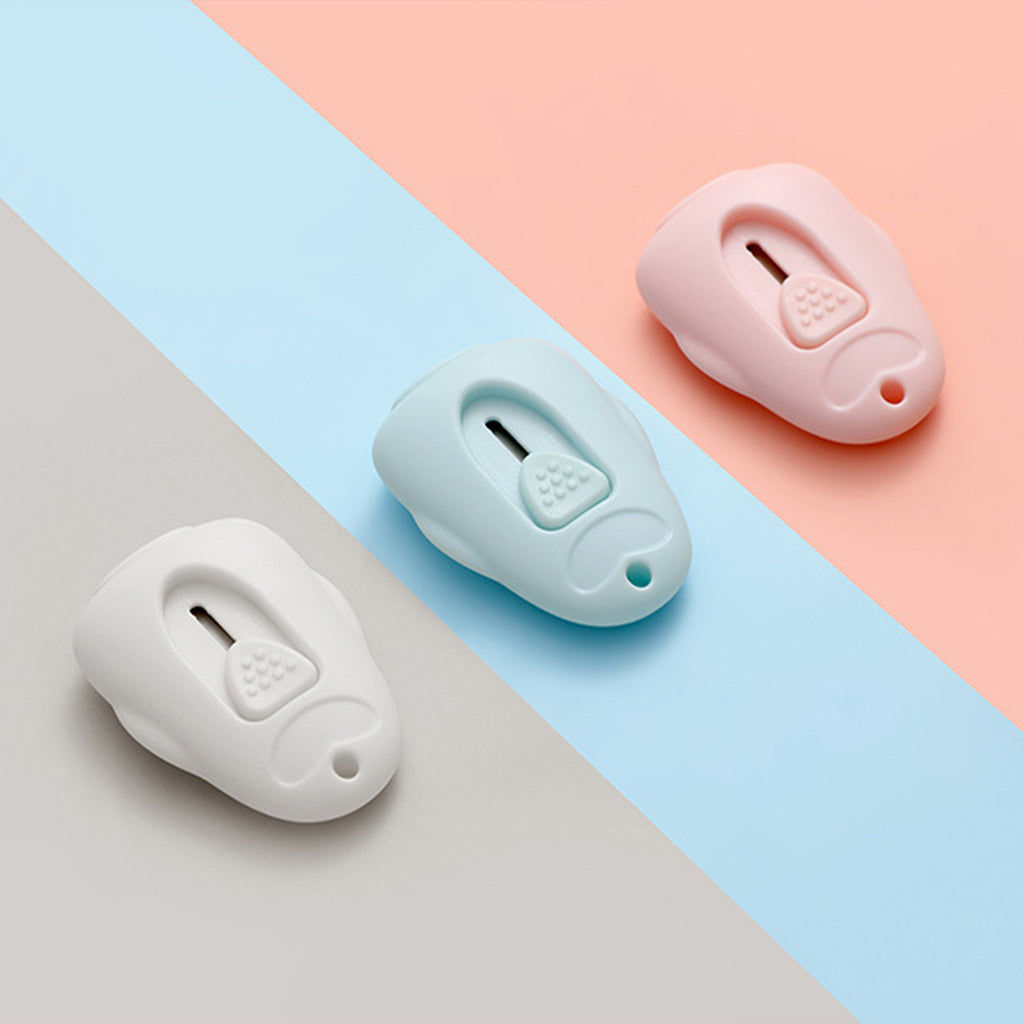 4 pcs Utility Knife Box Cutters, Retractable Letter Opener, Sharp Cartons Cardboard Cutter Razor Knife for Christmas