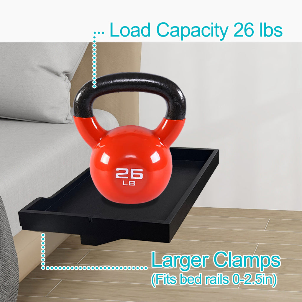 Bamboo Bedside Shelf Tray