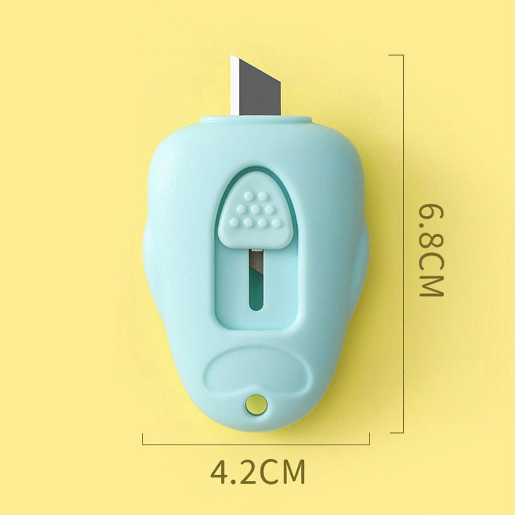 4 pcs Utility Knife Box Cutters, Retractable Letter Opener, Sharp Cartons Cardboard Cutter Razor Knife for Christmas