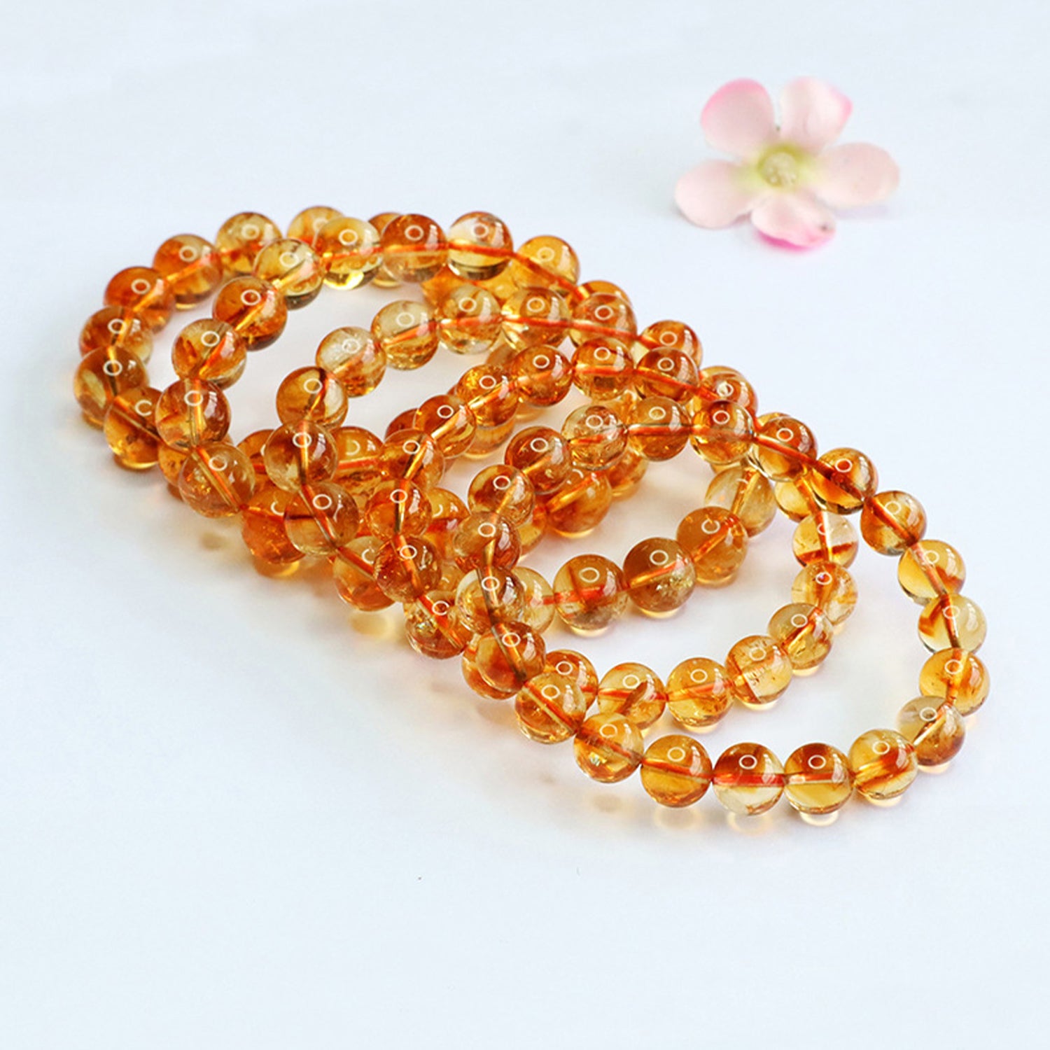 Bracelets for Men & Women - Handmade Stretchy Beaded Feng Shui Jewelry, Natural Stone Protection Gift Set