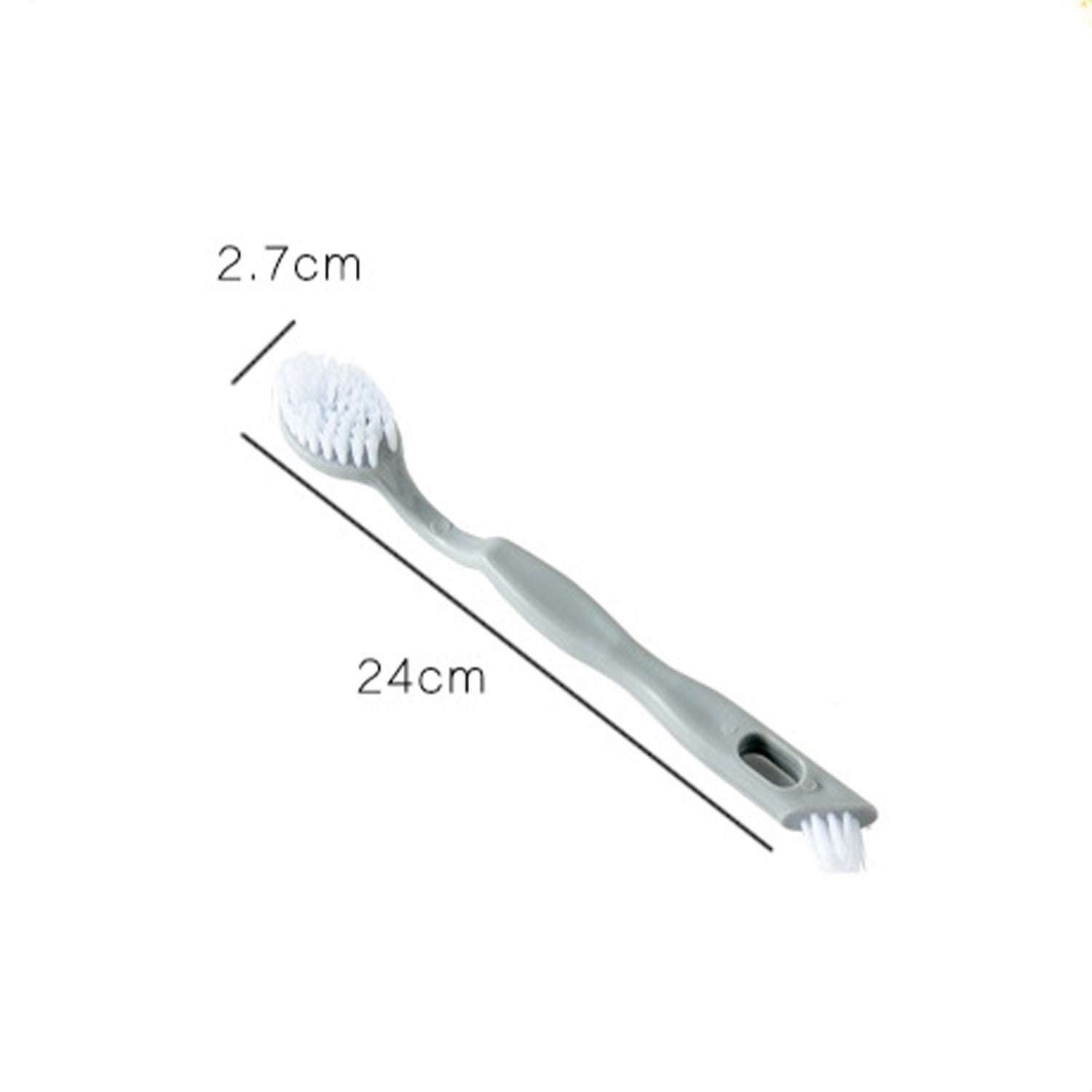 2 Pack Shoe Cleaning Brush -Sneaker Shoe Cleaner Brush-Soft Bristle Cleaning Shoes Scrubber-Long Handle Shoe Scrubbing Brush