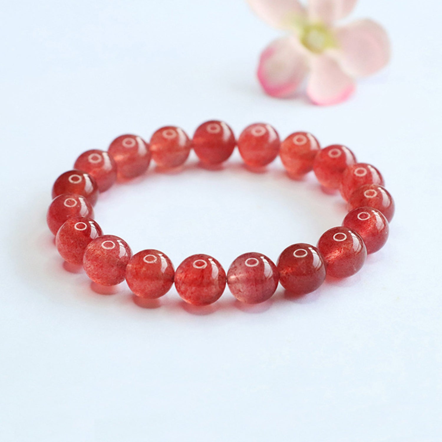Bracelets for Men & Women - Handmade Stretchy Beaded Feng Shui Jewelry, Natural Stone Protection Gift Set