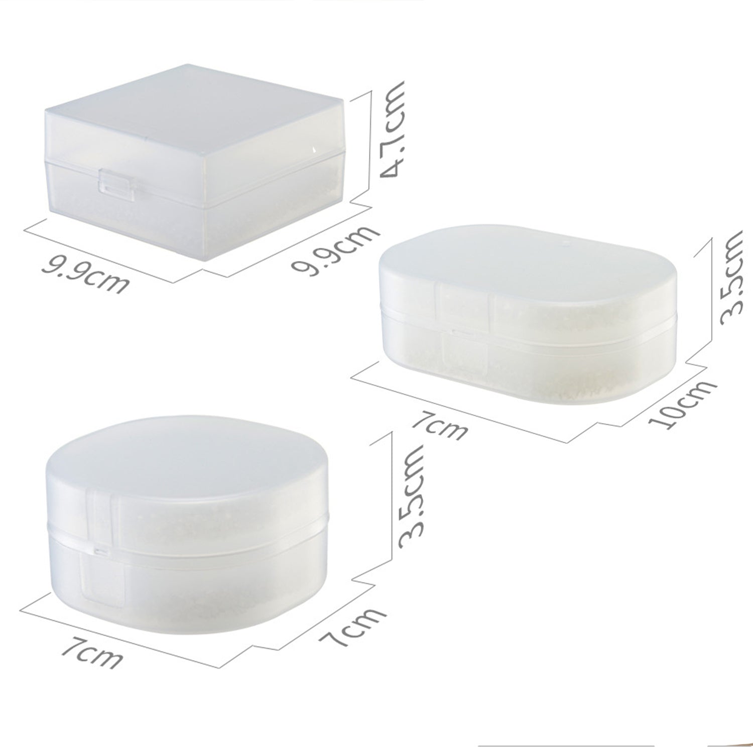 Soap Travel Case, BPA-Free Recycled Plastic, Leakproof, Portable for Bathroom, Gym, Home, Camping