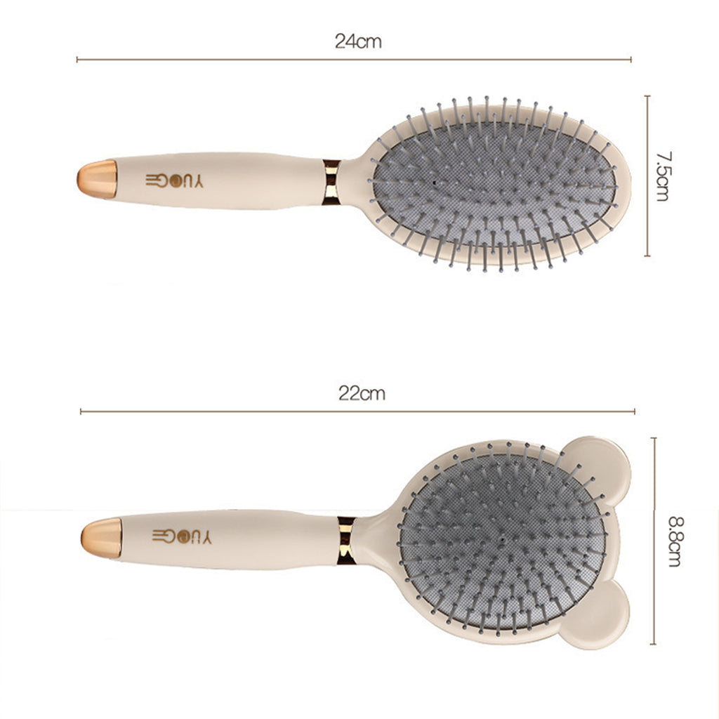 ヘアブラシ 猪毛ヘアブラシ 太い髪、カールした髪、細い髪、長い髪、短い髪、濡れた髪、乾いた髪に最適。ツヤと滑らかさをプラス。男性、女性、子供に最適なパドルヘアブラシ。