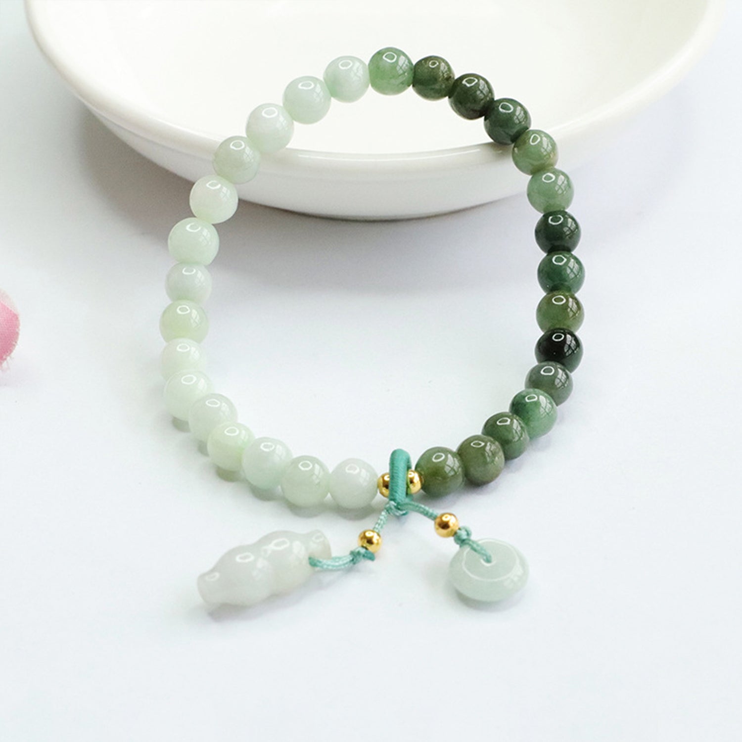 Bracelets for Men & Women - Handmade Stretchy Beaded Feng Shui Jewelry, Natural Stone Protection Gift Set