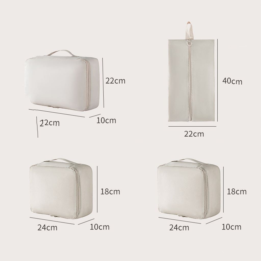 Travel Packing Cubes 5 pcs Luggage Organizer Set for Bag & Suitcase