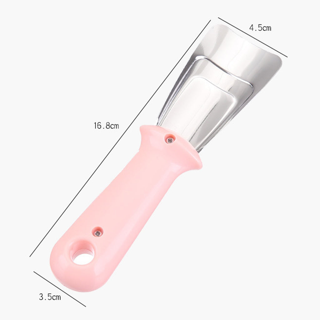 2pcs Stainless Steel Ice Shovels Efficient Freezer Frost Removal Tool for Scraping Refrigerators