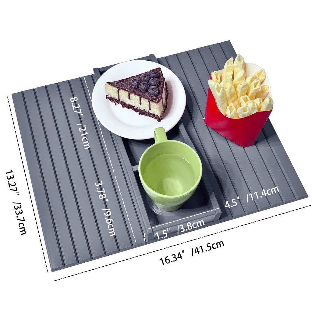 Bamboo Couch Cup Holder (Black)