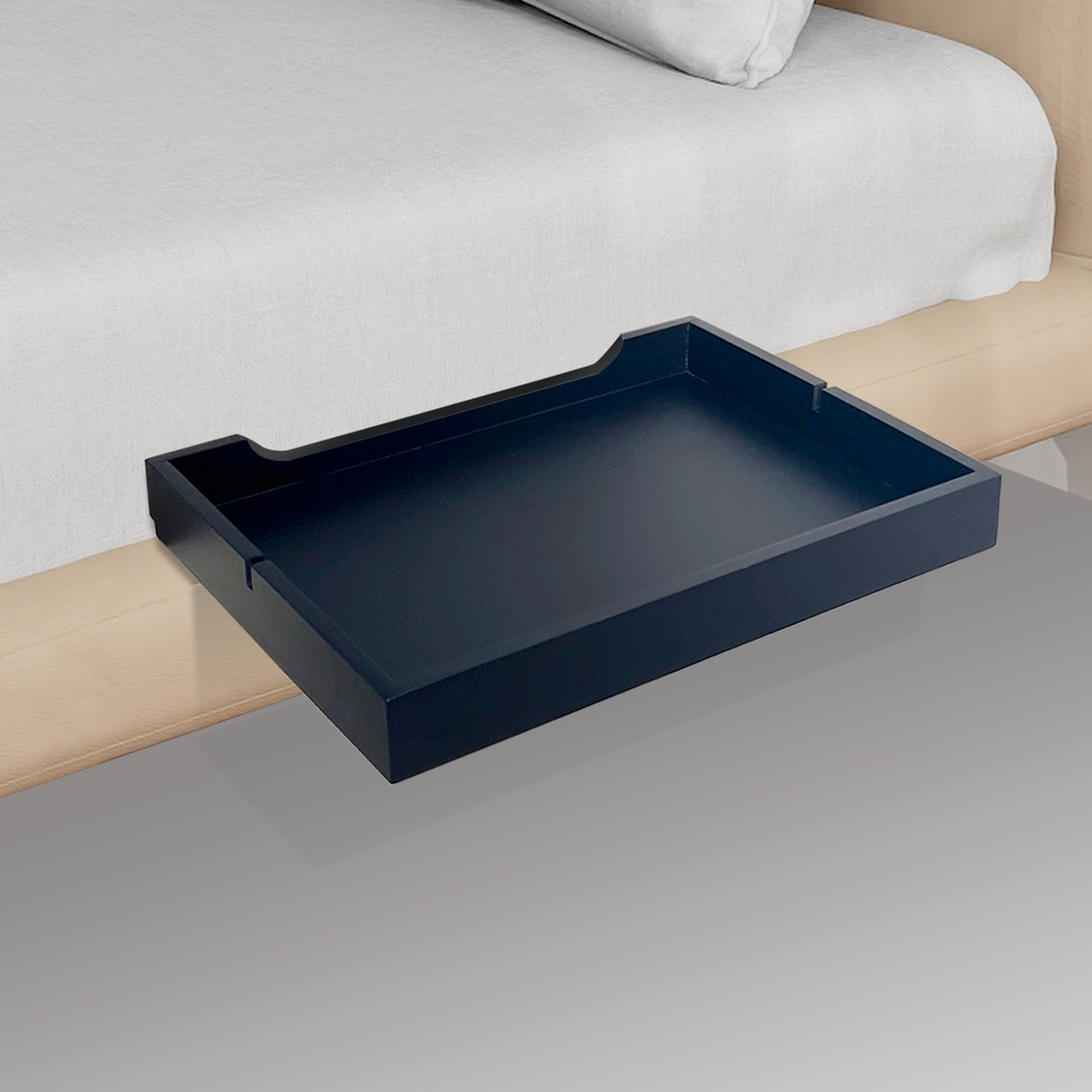 Bamboo Bedside Shelf Tray