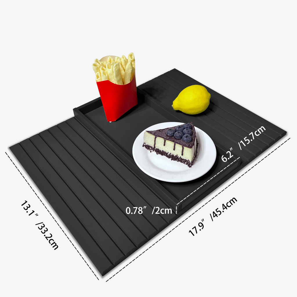 Bamboo Sofa Arm Table (Grey)