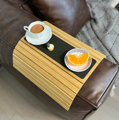Bamboo Couch Arm Tray (Natural)