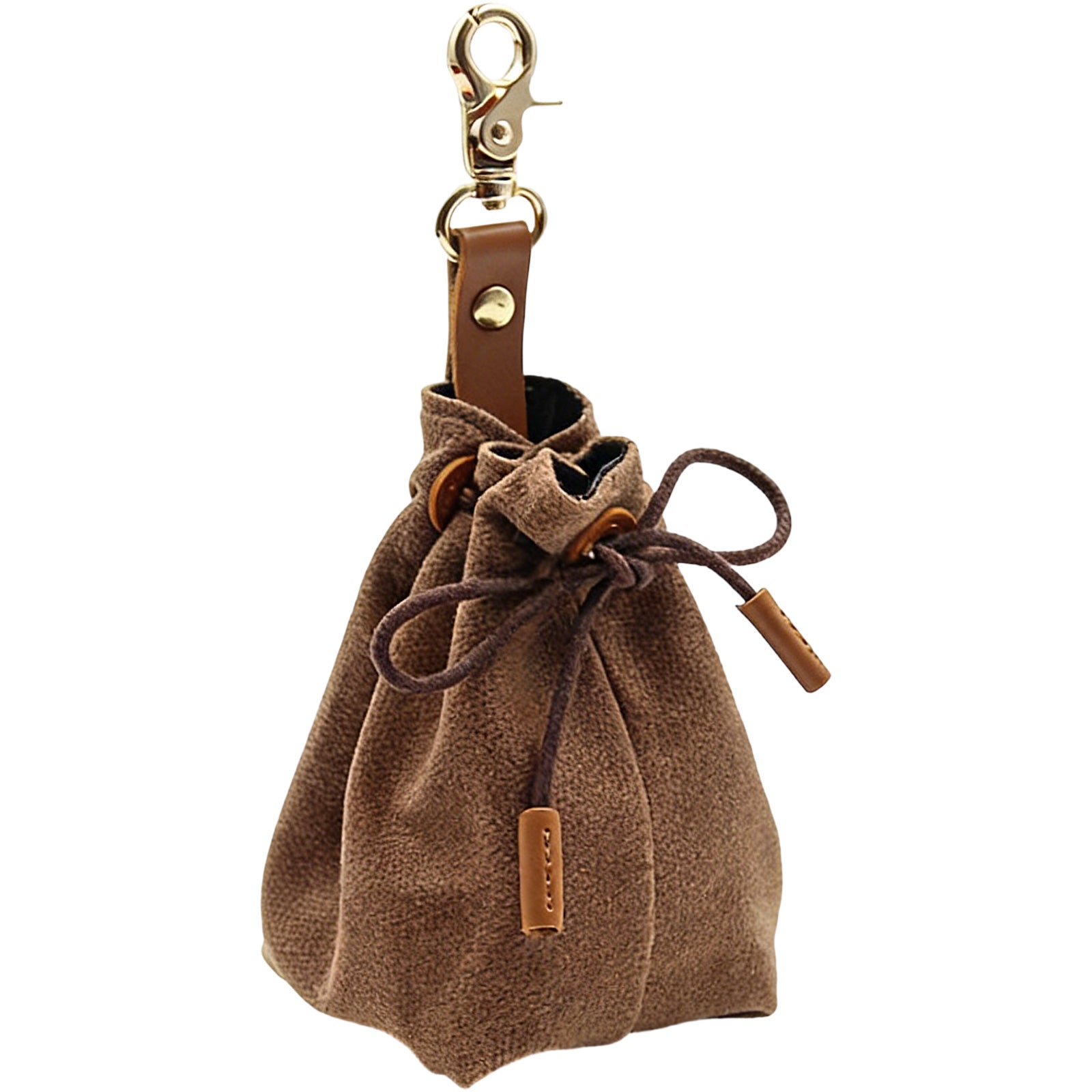 Pet Food Storage Bag, Waterproof Thick Canvas Treat Pouch Portable Carrier for Outdoor Training