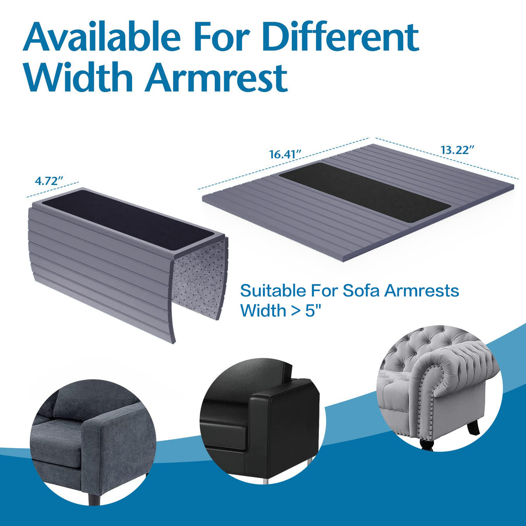 Bamboo Couch Arm Tray (Natural)